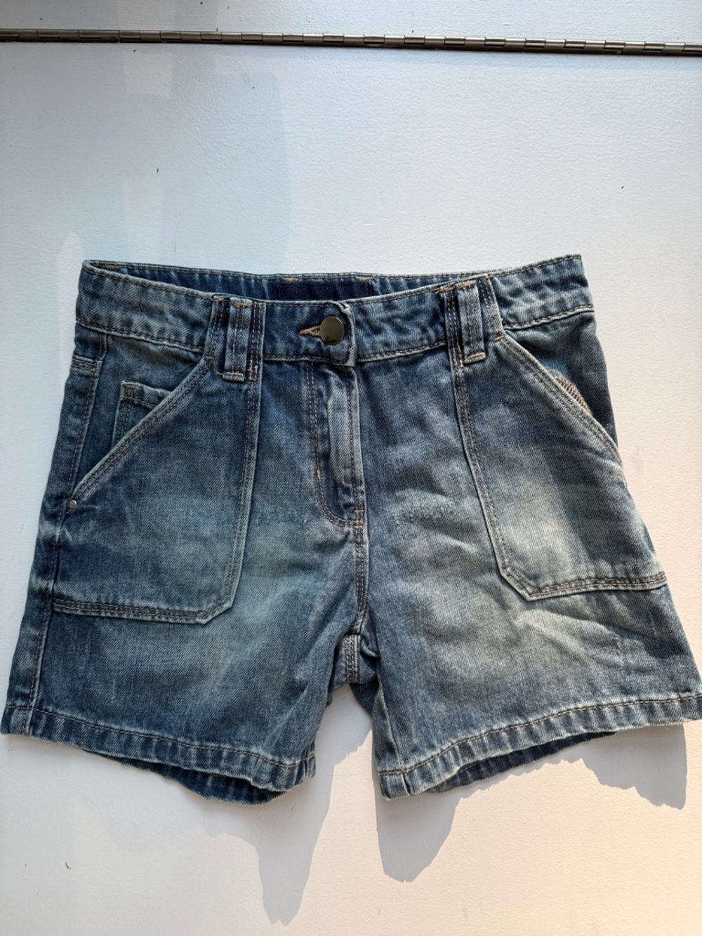 Kids Denim Casual Shorts - Blue